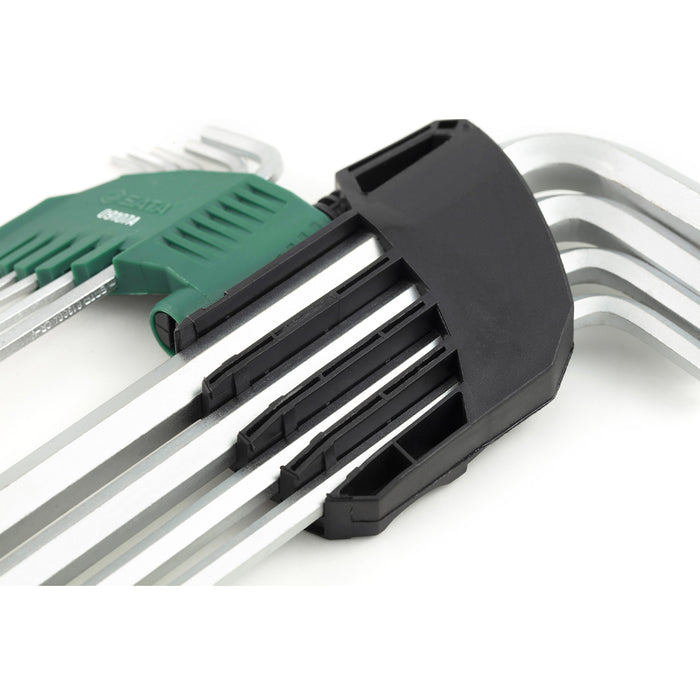 Bộ lục giác 9 chi tiết đầu thẳng, hệ mét SATA 09107A