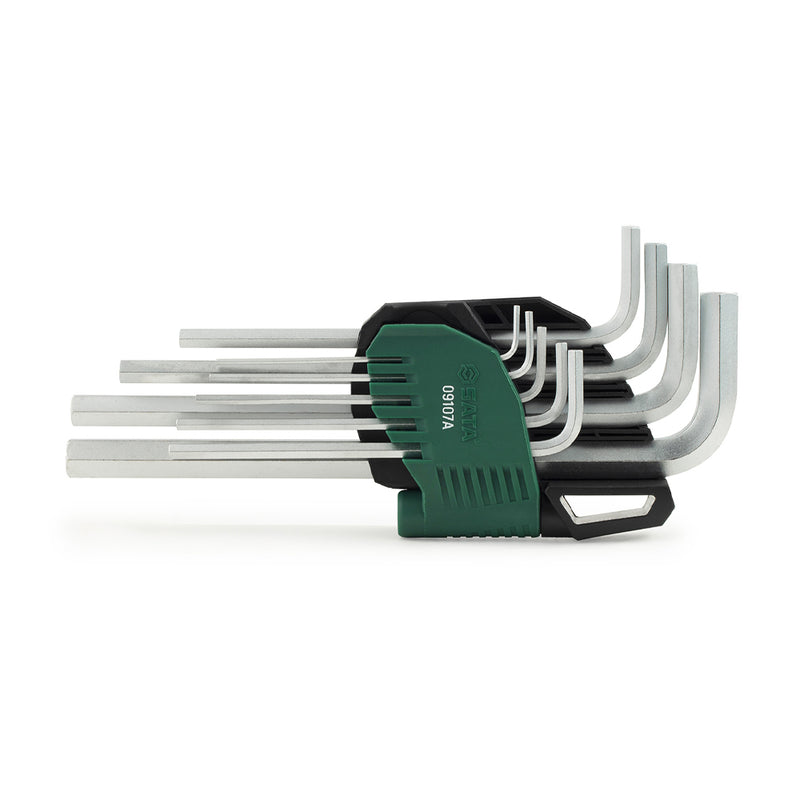 9件铬钒钢加长内六角扳手组套 SATA 09107A