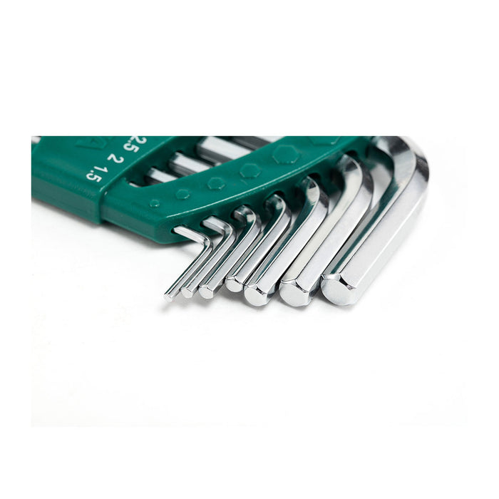 Bộ lục giác dài , hệ mét SATA 09115, 7 chi tiết