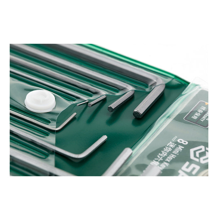 Bộ lục giác mini hệ mét 8 chi tiết SATA 09119