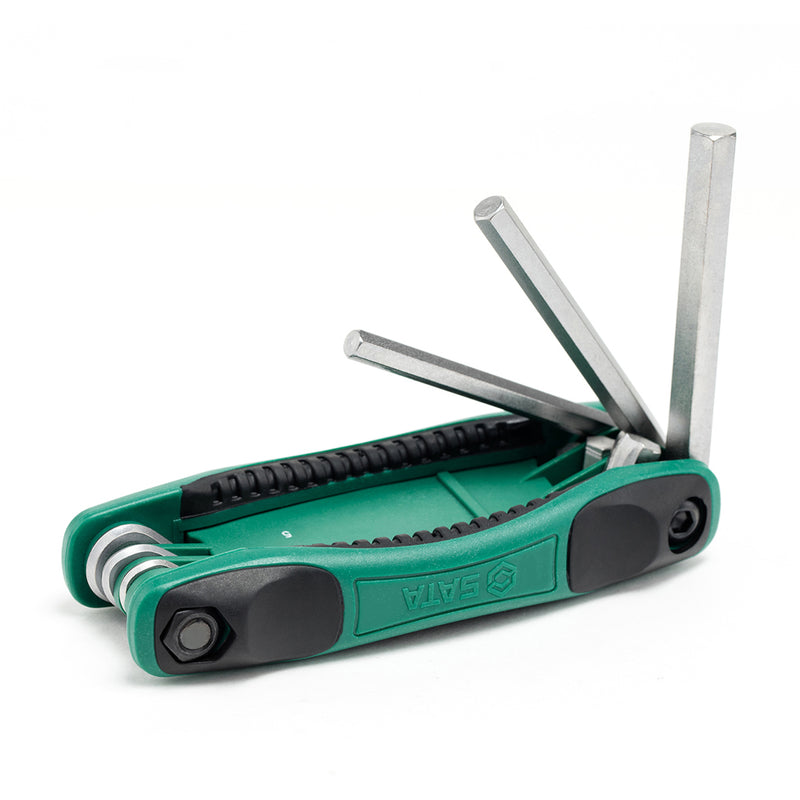 8件折叠式内六角扳手组套 SATA 09121