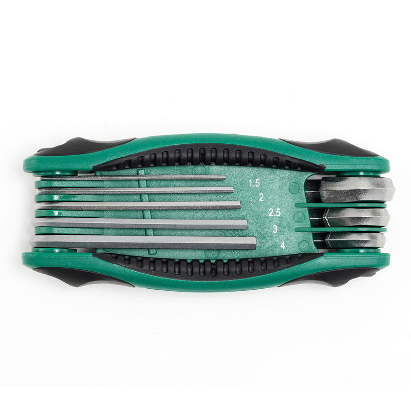 8Pc. Folding Hex Key Set SATA 09121