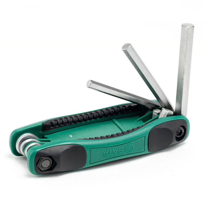 8Pc. Folding Hex Key Set SATA 09121