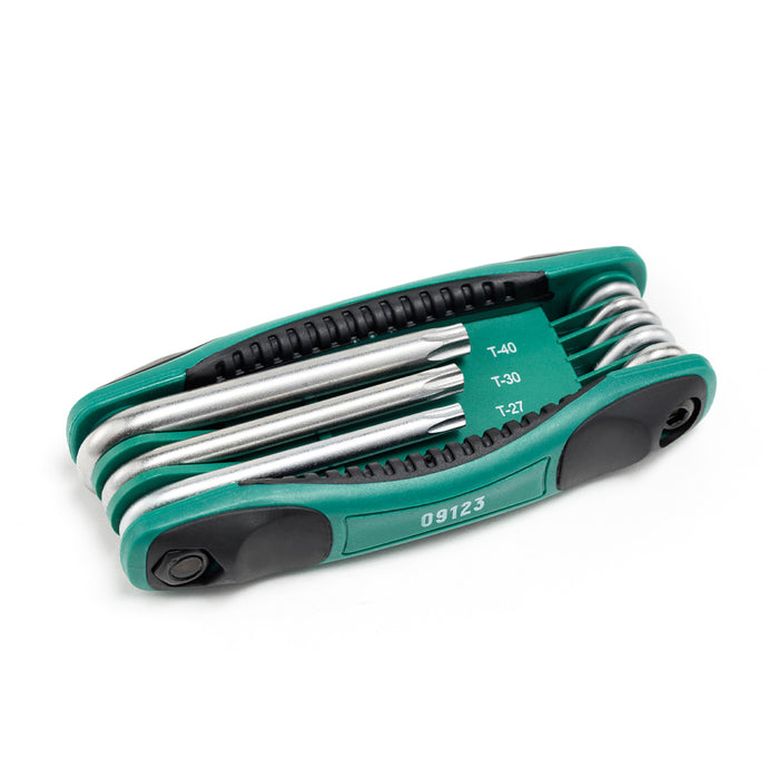 Bộ lục giác sao gập 8 chi tiết SATA 09123