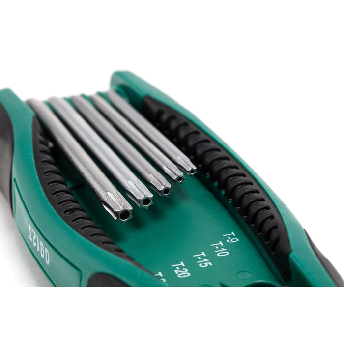 Bộ lục giác sao gập 8 chi tiết SATA 09123