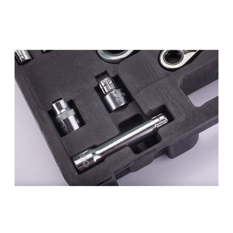 Bộ đầu tuýp xuyên tâm 30 chi tiết SATA 09132