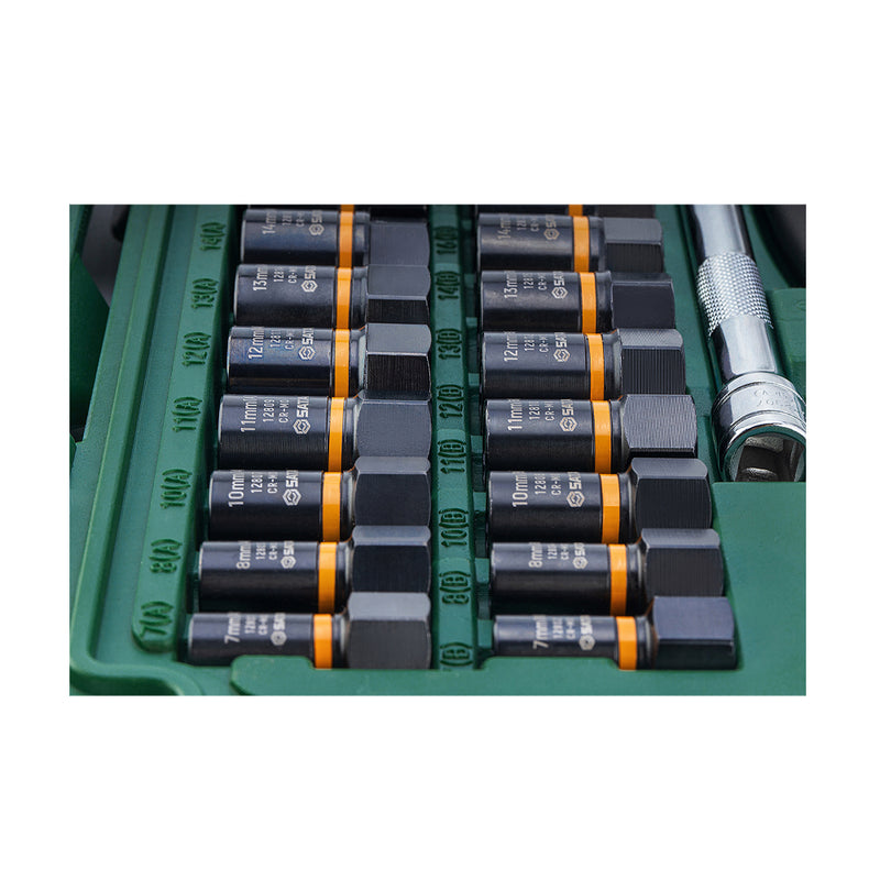 23PC. 1/4インチ &amp; 3/8インチシリーズ ボルトバイター Set SATA 09138