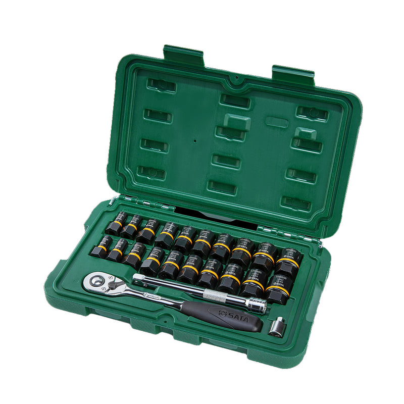 23PC. 1/4インチ &amp; 3/8インチシリーズ ボルトバイター Set SATA 09138
