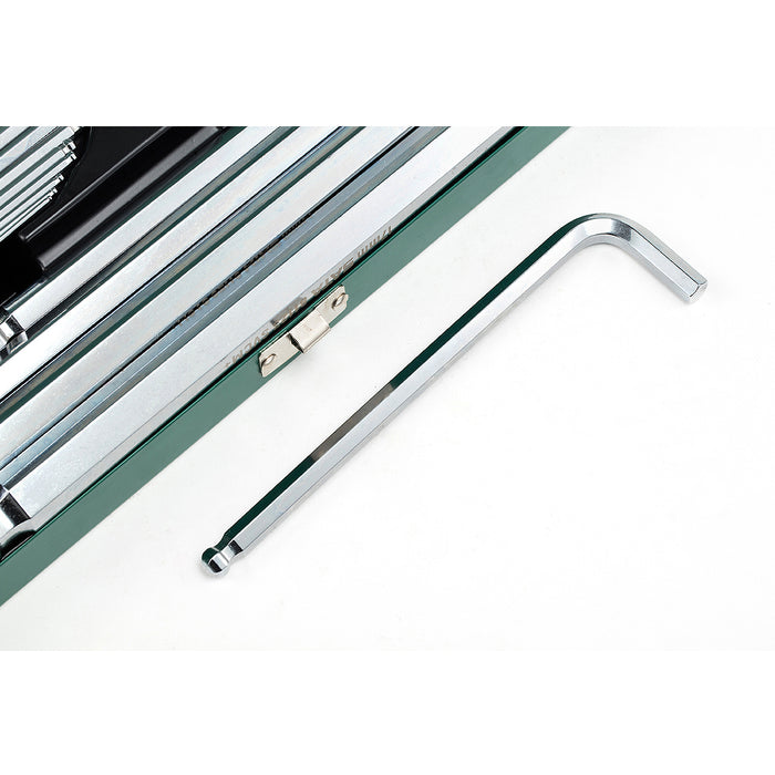 Bộ lục giác đầu bi 14 chi tiết loại dài bằng thép SVCM SATA 09141