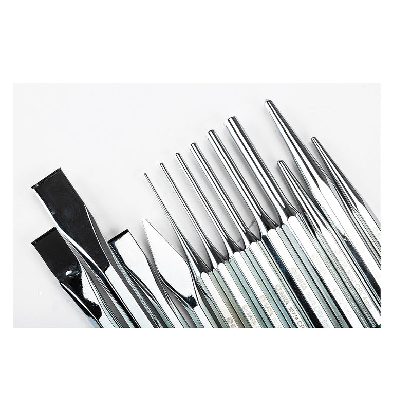 Bộ mũi đục 13 chi tiết thép 60CR-V chịu lực tối đa SATA 09164