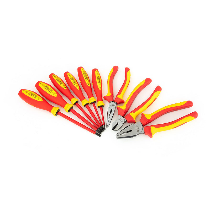 Bộ kềm và tua vít cách điện 1000V (VDE) 9 chi tiết SATA 09262