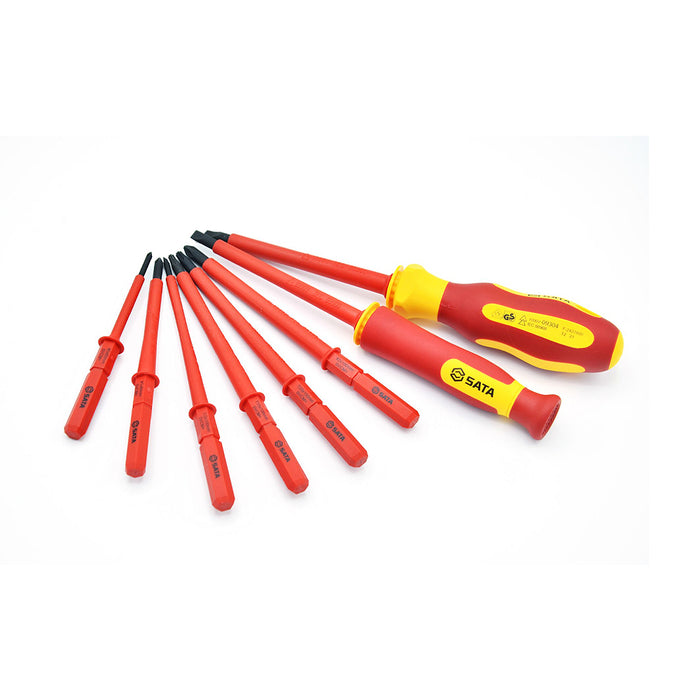 Bộ tua vít cách điện 1000V (VDE) 10 chi tiết SATA 09304