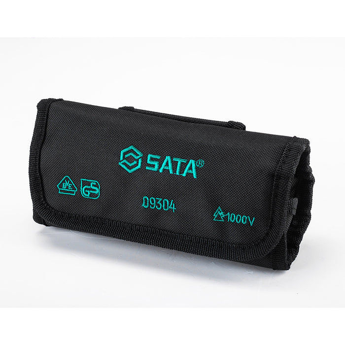 Bộ tua vít cách điện 1000V (VDE) 10 chi tiết SATA 09304