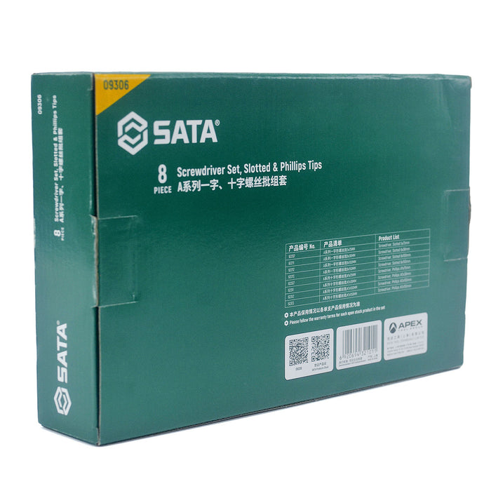 Bộ tuốt nơ vít 8 chi tiết, có từ SATA 09306