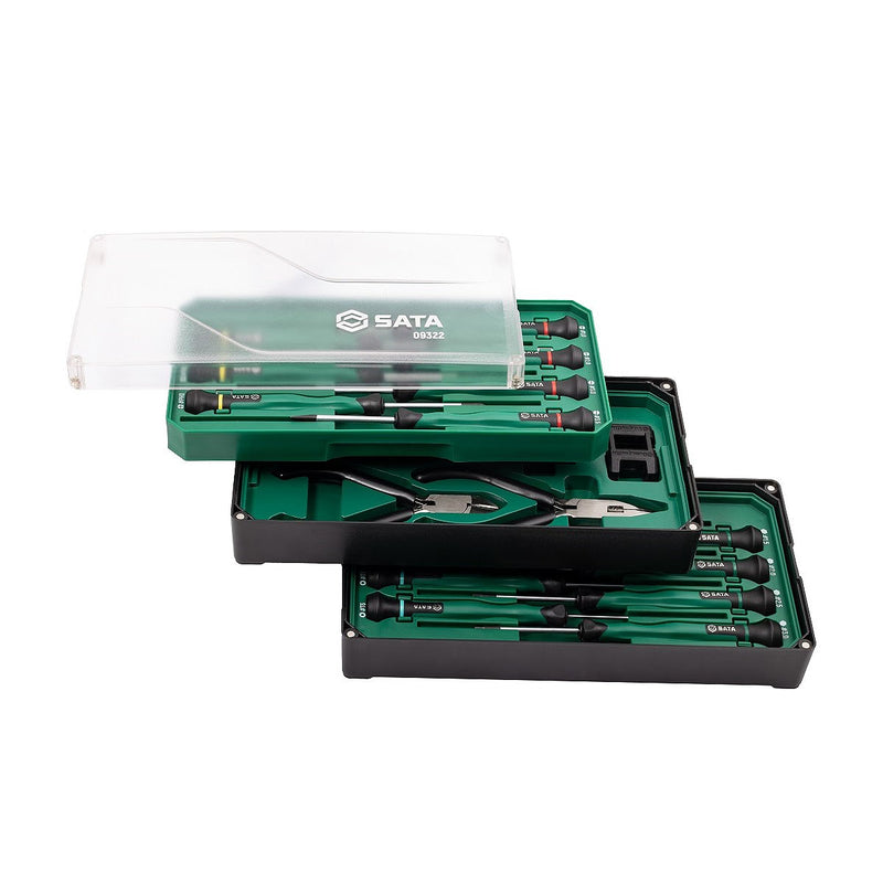 21個電子工具セット SATA 09322