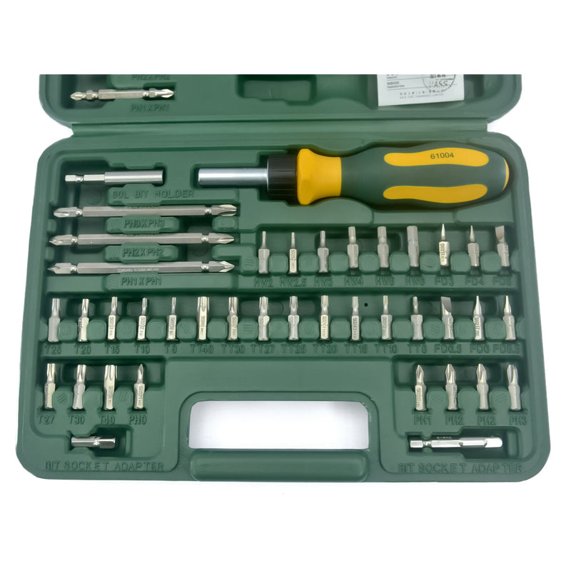 80個1/4 inch 六角シャンクビットセット SATA 09326