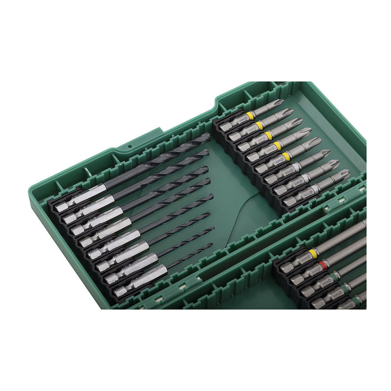 Bộ mũi vặn vít và mũi khoan kim loại kết hợp 28 chi tiết SATA 09336 đuôi lục giác 6.35mm (1/4 inch)