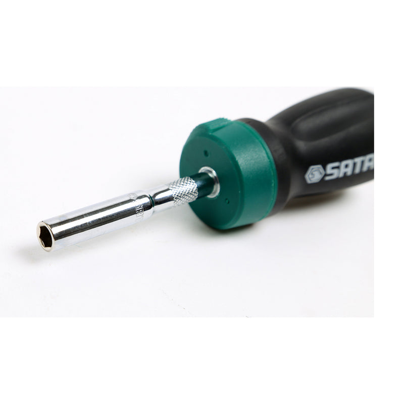 Bộ tuốt nơ vít cần tự động 25 chi tiết SATA 09342