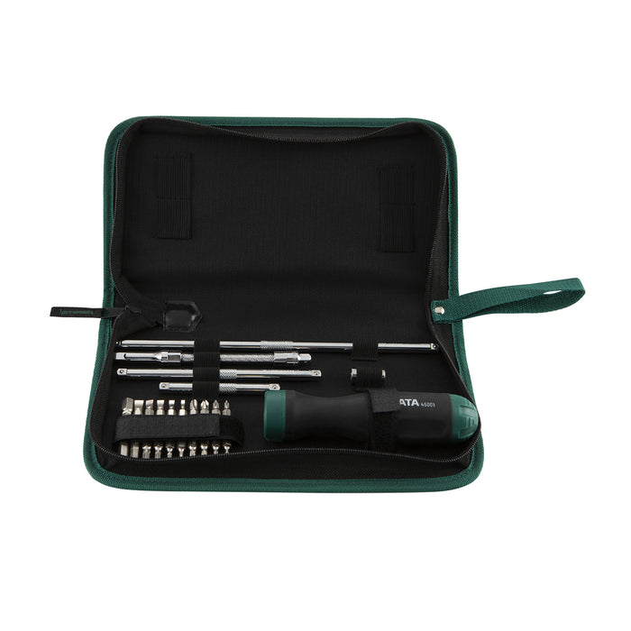 Bộ tuốt nơ vít cần tự động 26 chi tiết SATA 09343