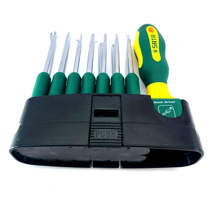 Bộ tuốc nơ vít 16 chi tiết
Chất liệu: thép crom, có từ SATA 09346