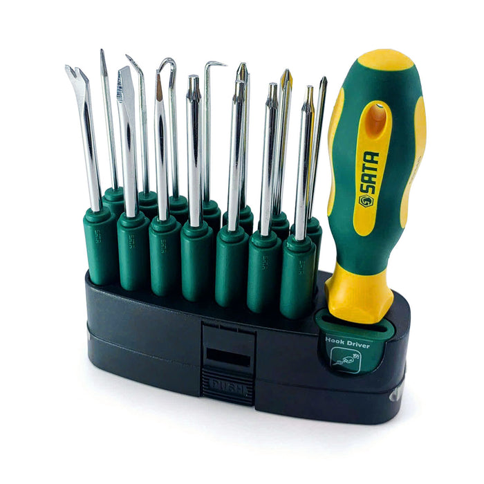 Bộ tuốc nơ vít 16 chi tiết
Chất liệu: thép crom, có từ SATA 09346