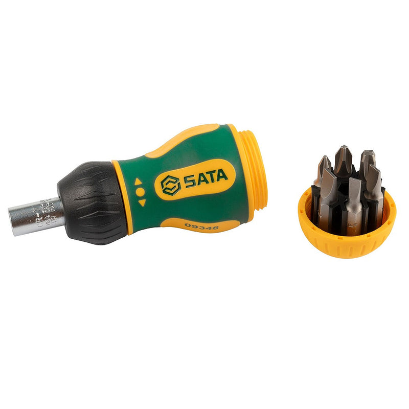 Bộ tua vít cán lùn 17 chi tiết SATA 09376