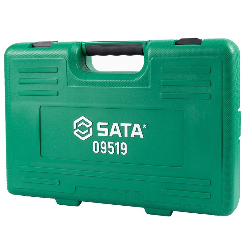 76件 1/4 英寸 & 1/2 英寸驱动套筒扳手套装 SATA 09519