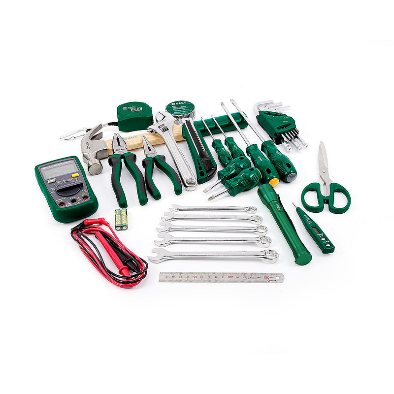 Bộ dụng cụ sửa chữa bảo trì, kèm túi đựng 32 chi tiết SATA 09556