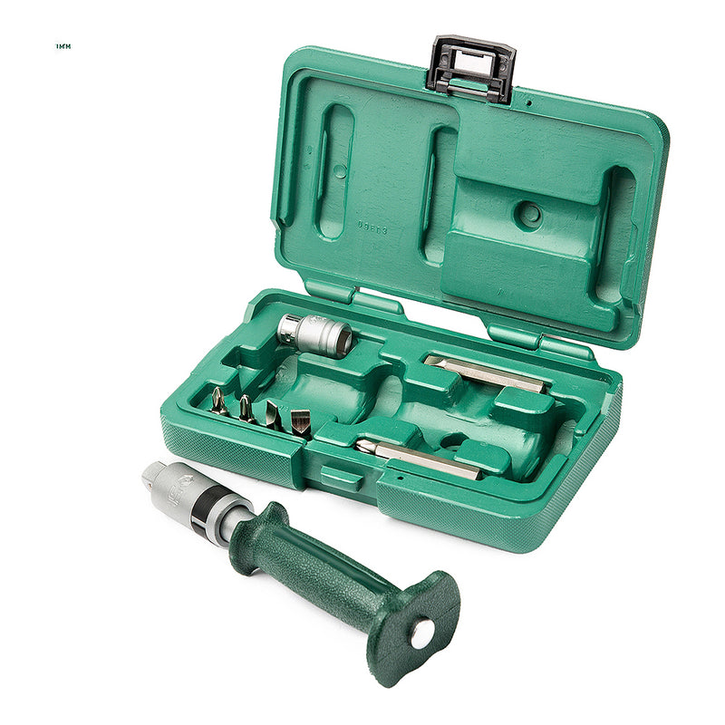 Bộ tua vít đóng 8 chi tiết SATA 09603 đuôi lục giác 5/16 inch