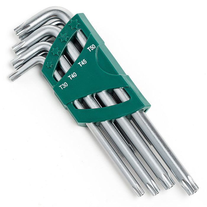 Bộ lục giác sao loại dài 9 chi tiết SATA 09702