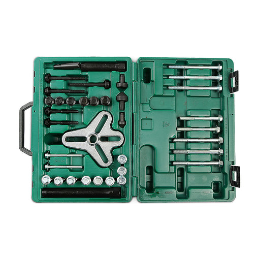 Bộ cảo kéo đa năng 37 chi tiết SATA 09712 tháo puly, vô lăng, bánh đà, bánh răng ô tô xe máy.
