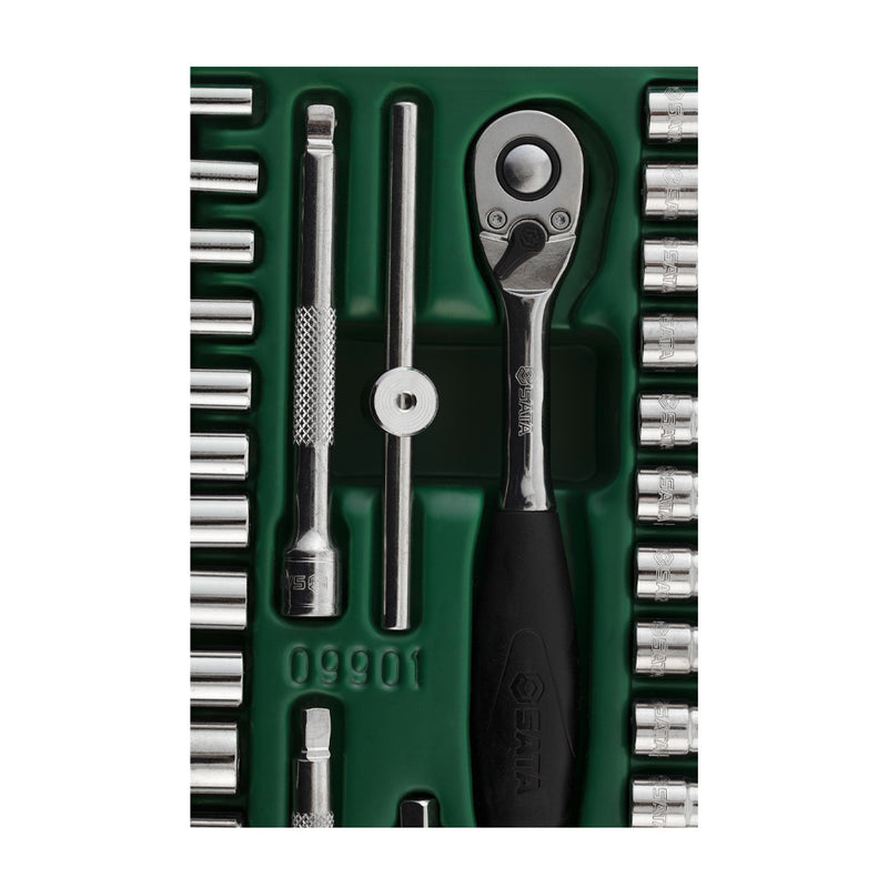 63件6.3MM系列套筒组套  1/4 inch SATA 09901
