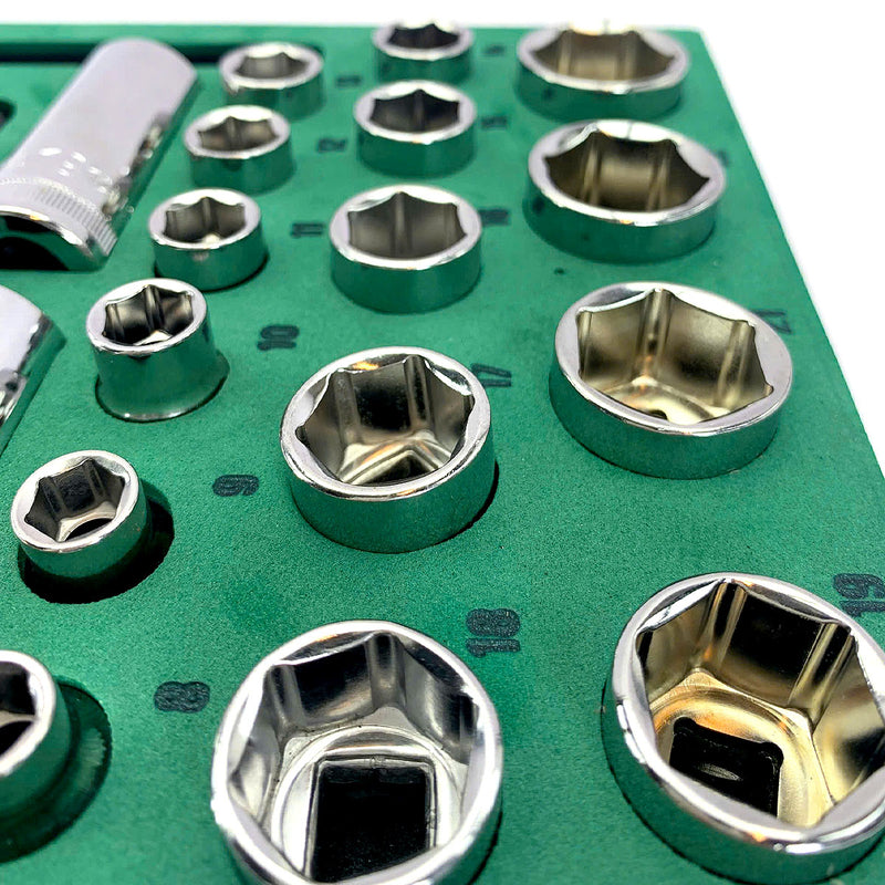 28件10MM系列套筒组套 SATA 09902