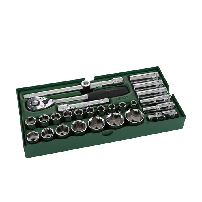 27件12.5MM系列套筒组套 SATA 09903