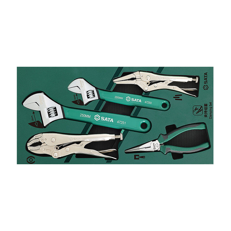5Pc. Clamping Set SATA 09909A