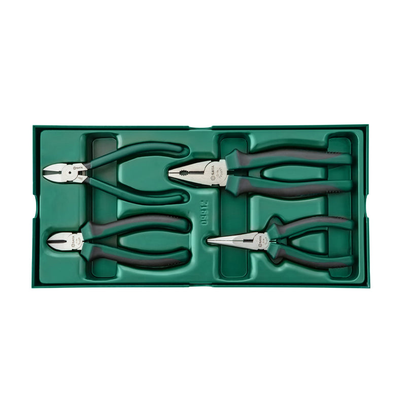 Bộ khay kiềm 4 chi tiết SATA 09912