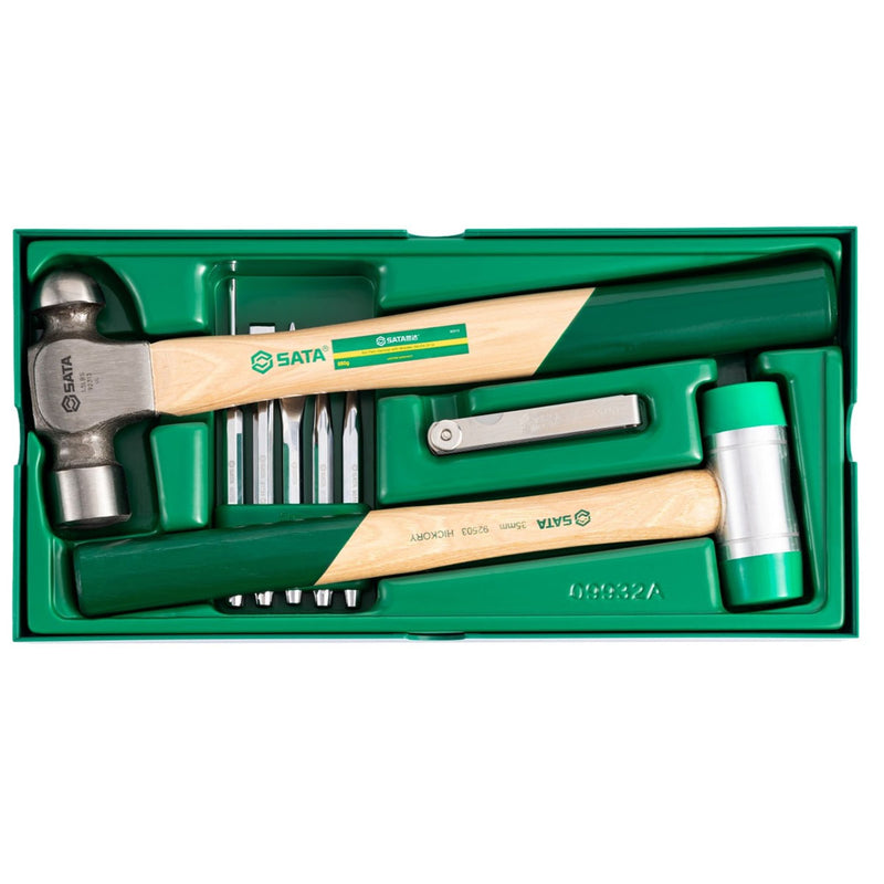 Bộ khay dụng cụ đục, gọt 4 chi tiết SATA 09932A