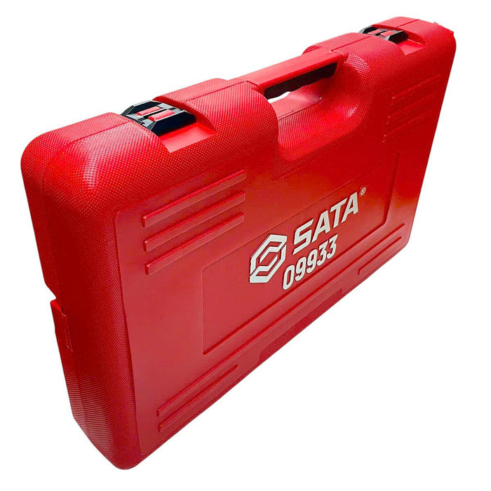 Bộ dụng cụ cách điện 1000V 39 chi tiết SATA 09933, đạt tiêu chuẩn VDE