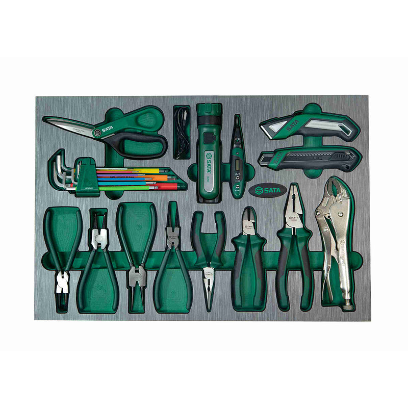 176Pc. Industrial Production and Repair Master Tool Set SATA 09951