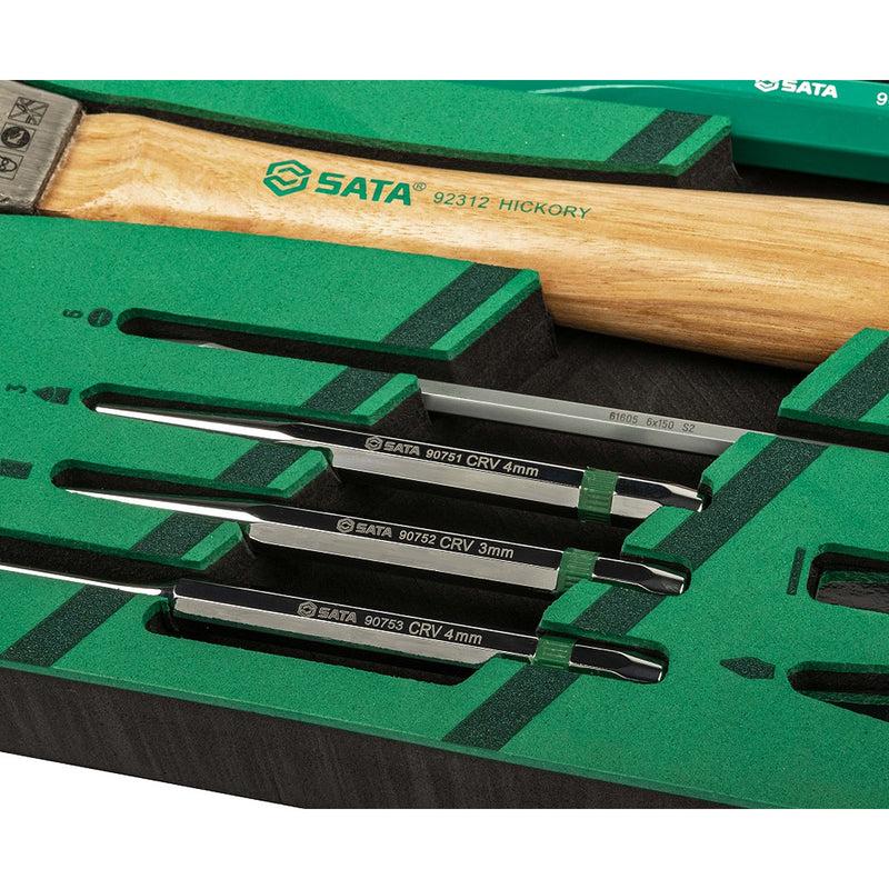 Bộ mũi đột, đục và đóng dấu 8 chi tiết SATA 09952A
