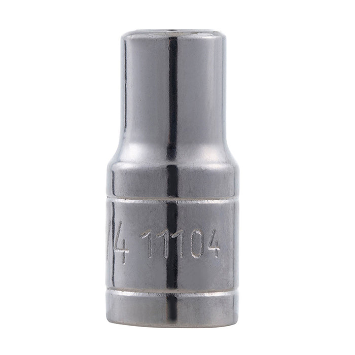 Đầu tuýp lục giác 6 cạnh SATA, cốt 1/4 inch, thân ngắn 25mm (hệ inch)