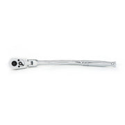 Cần siết tuýp tự động SATA 12911, cốt 3/8 inch, đầu lắt léo, 60 răng, thép Cr-V, mạ chrome.