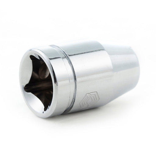 Đầu chuyển cốt bu lông 3/8 inch sang đuôi lục giác 6.35mm SATA 12917, thép Cr-V, mạ chrome.