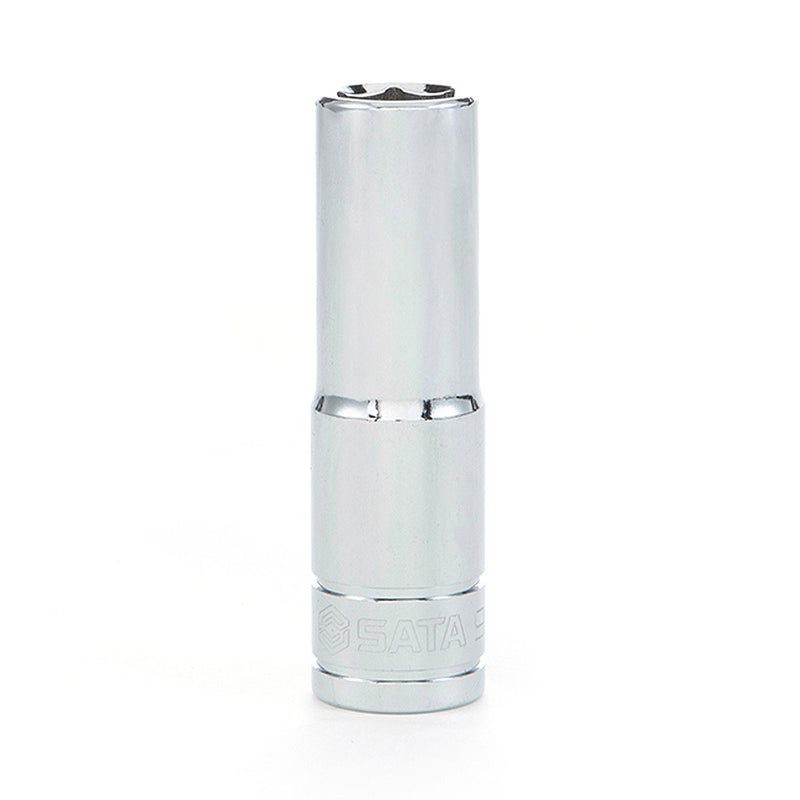 1/2 inch Dr. 6pt. Deep Socket to 3/8 inch from 1-1/4 inch SATA