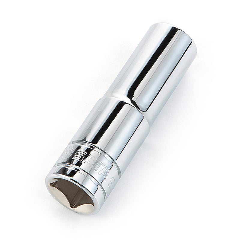 1/2 inch Dr. 6pt. Deep Socket to 3/8 inch from 1-1/4 inch SATA