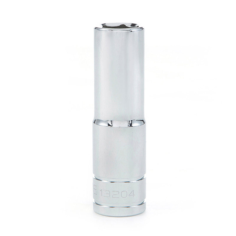 1/2 inch Dr. 6pt. Deep Socket to 3/8 inch from 1-1/4 inch SATA