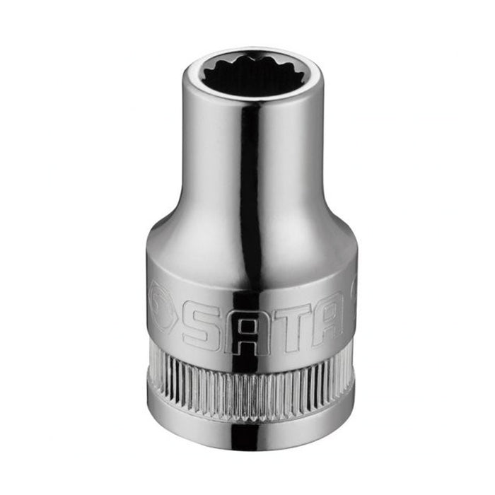 Đầu tuýp 12 cạnh 1/2inch. Thép Crom 8mm - 32mm SATA