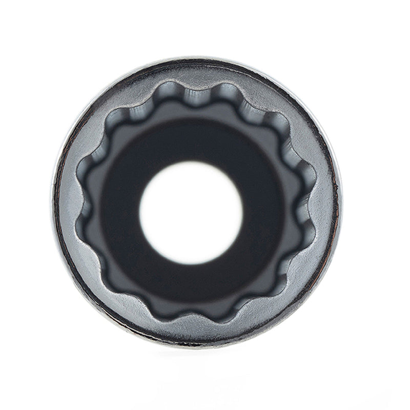 12.5mm Dr. 12pt. Deep Socket from 10mm to 19mm SATA