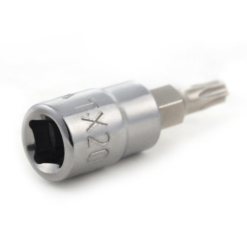 1/4 inch Dr. Bit Socket, Torx from T8 to T40 SATA