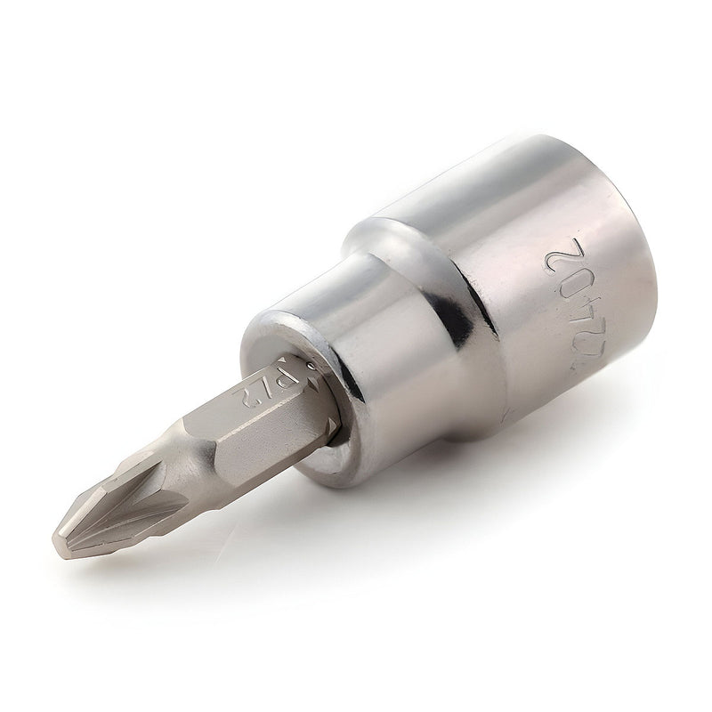 Mũi vặn vít đầu Pozi, gắn đầu siết bu lông cốt 3/8 inch SATA kích thước từ PZ1 - PZ3